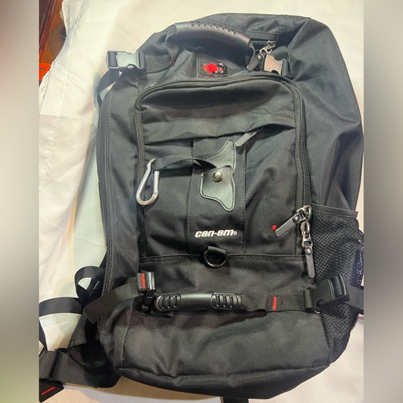 Can Am Bags Authentic Can Am Backpack Duffle Bag Ski Doo Motorcycle Snowmobile Bag Poshmark